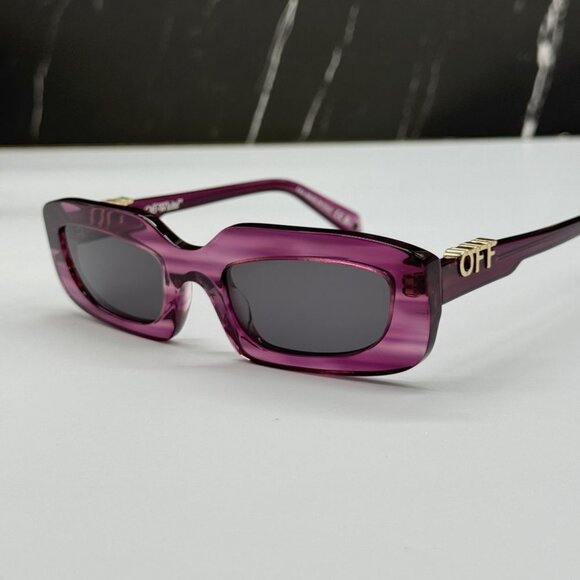 NEW OFF-WHITE OERI13C RENTON 3707 SUNGLASSES WOMEN OVAL PINK EYEWEAR main image 6